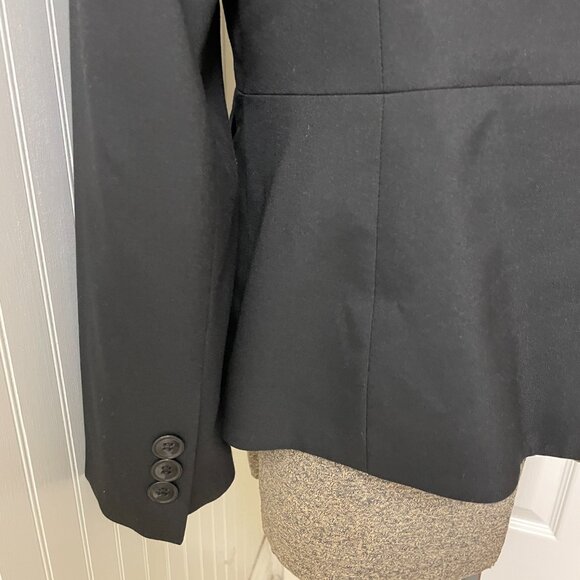 Beautiful Kasper black suit with jacket and pants, fully lined, size 12 - Picture 4 of 16